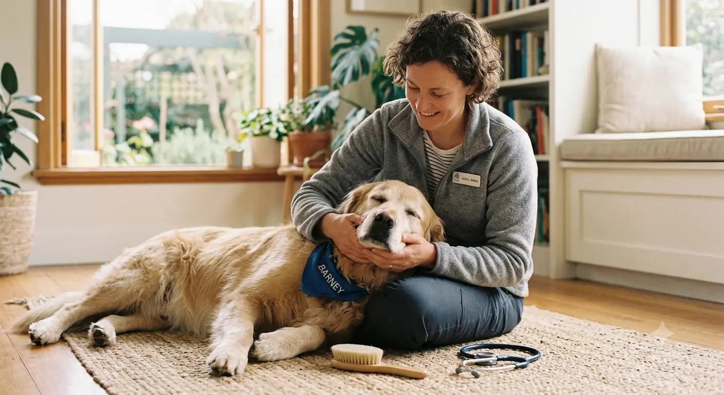Cat and dog enrolled in PetCare+ wellness plans at South Etobicoke Animal Hospital.