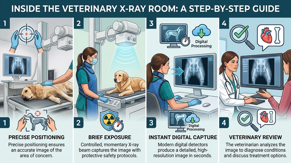 Pet X-Rays in Etobicoke: What They Show and How They Help Your Vet